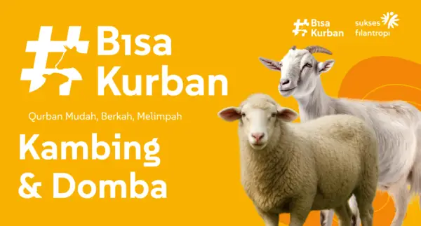 Bisa Kurban Kambing & Domba - Mulai dari Rp 1.550.000,-