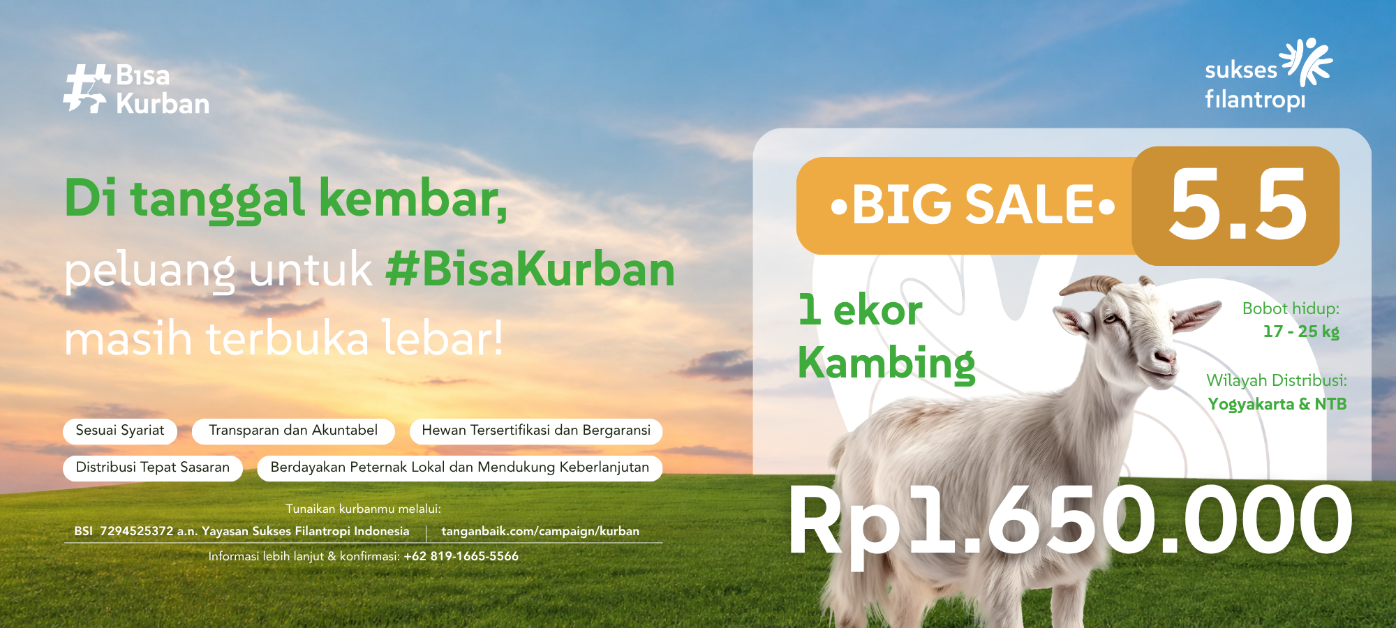 Cover Website Promosi BisaKurban SF